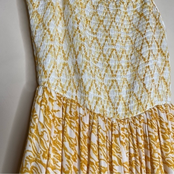 Ash & Eden Stuti Smocked Maxi Dress - Multi Floral Patchwork Tiered - Picture 6 of 14